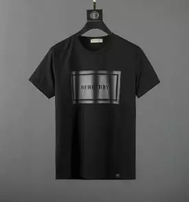 burberry t-shirt sale  england mercerized cotton 001 black